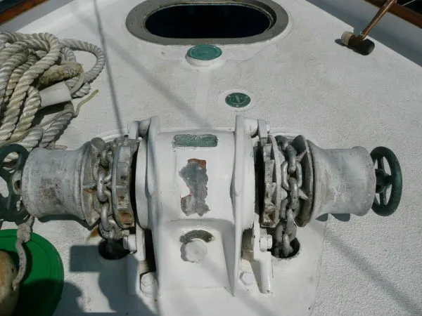 Slide: The Image of Bill Garden Ketch/Cutter Center Cockpit 1969 - 10