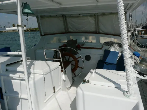 Slide: The Image of Bill Garden Ketch/Cutter Center Cockpit 1969 - 5