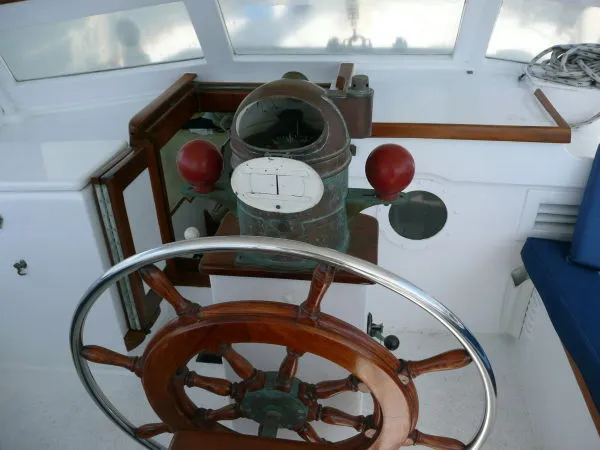 Slide: The Image of Bill Garden Ketch/Cutter Center Cockpit 1969 - 6