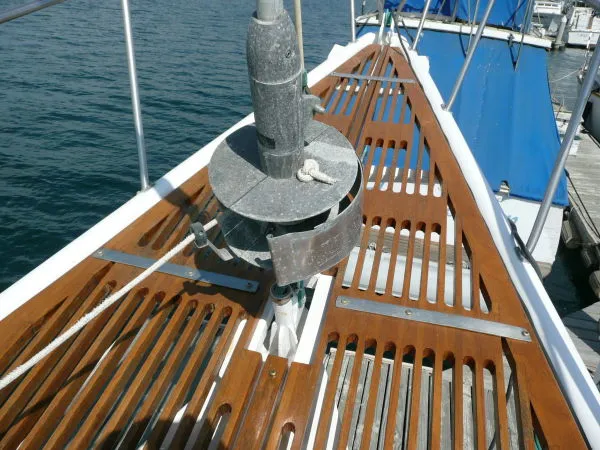 Slide: The Image of Bill Garden Ketch/Cutter Center Cockpit 1969 - 8