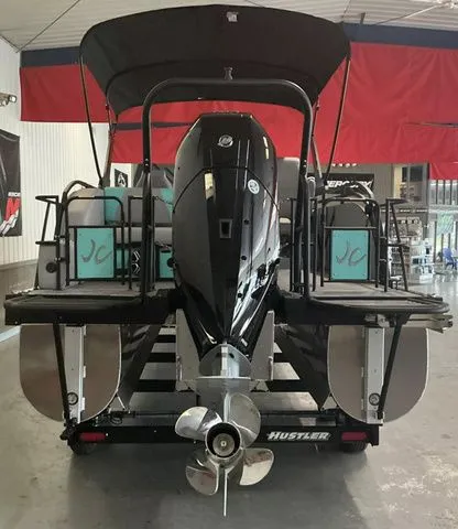 Slide: The Image of JC Manufacturing SWINGBACK 25TT SPORT HTH Tritoon 2026 - 31