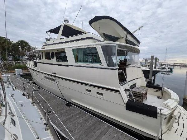 Slide: The Image of Hatteras 63 Cockpit Motoryacht 1987 - 1