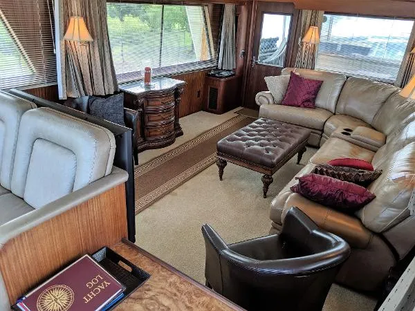 Slide: The Image of Hatteras 63 Cockpit Motoryacht 1987 - 7