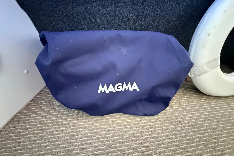 Slide: The Image of Blue Magma cover on 1987 Carver 4207 Aft Cabin Motor Yacht. - 11