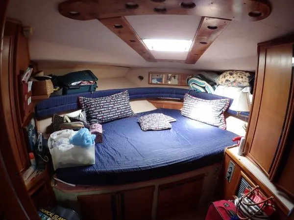 Slide: The Image of Sea Ray 440 Aft Cabin 1989 - 2