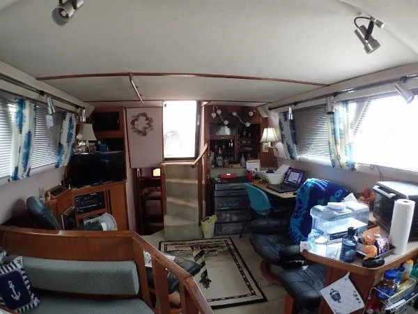 Slide: The Image of Sea Ray 440 Aft Cabin 1989 - 7