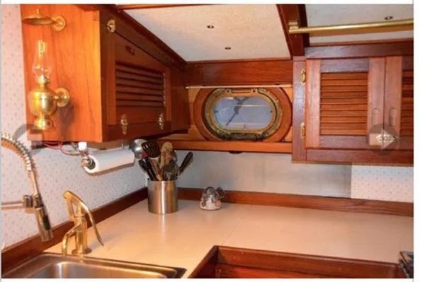 Slide: The Image of Custom Gaff Rigged Schooner 1984 - 10