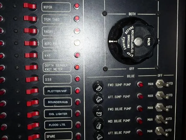 Slide: The Image of Camargue 48 Cockpit Motor Yacht 1988 - 10