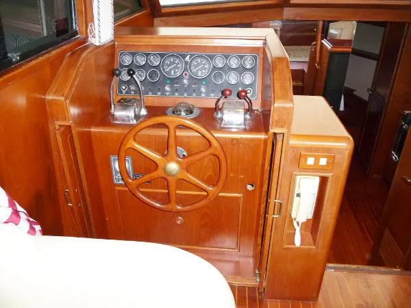 Slide: The Image of Camargue 48 Cockpit Motor Yacht 1988 - 6