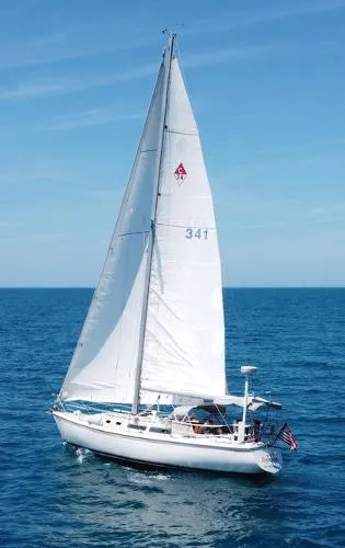 Slide: The Image of Catalina Sloop 1987 - 0