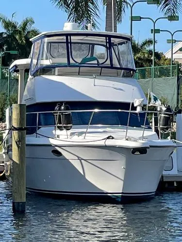 Slide: The Image of Carver Yachts 350 Aft Cabin 1994 - 1