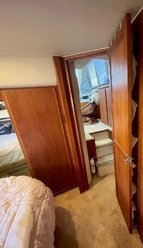 Slide: The Image of Carver Yachts 350 Aft Cabin 1994 - 10