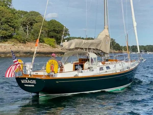 Slide: The Image of Hinckley Yachts Sou'wester 42 Sloop 1984 - 3