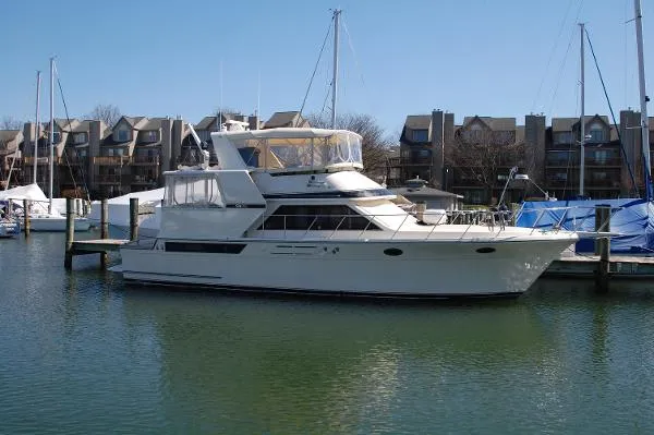 Slide: The Image of Californian 48 Cockpit Motor Yacht 1989 - 0