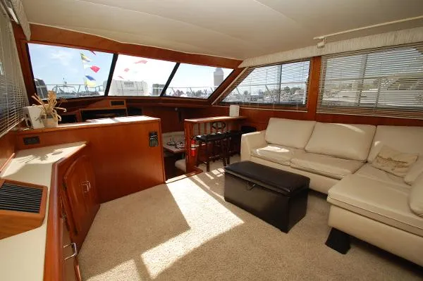 Slide: The Image of Californian 48 Cockpit Motor Yacht 1989 - 1