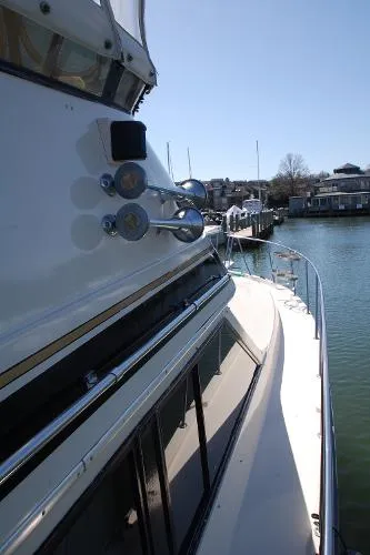Slide: The Image of Californian 48 Cockpit Motor Yacht 1989 - 11