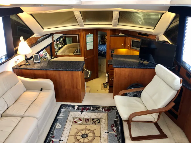 Slide: The Image of Carver Yachts 406 Aft Cabin Motor Yacht 2000 - 10