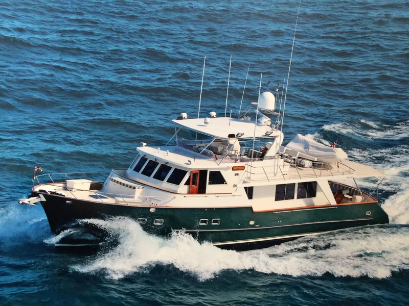 Slide: The Image of Grand Alaskan Raised Pilothouse 1999 - 0