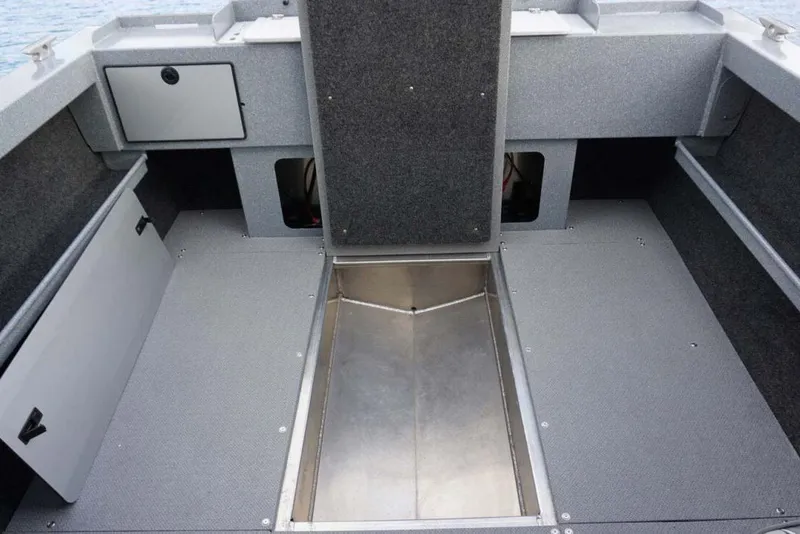 Slide: The Image of Manufacturer Provided Image: Interior of KingFisher 2025 Escape boat, model year 2026. - 3