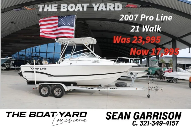 The Image of 2007 Pro-Line 21 Walkaround boat for sale at The Boat Yard, discounted price. - 0