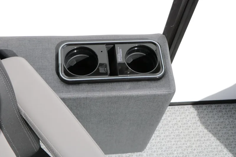Slide: The Image of Cup holder in Evotti 723QL 2026 model, featuring sleek design and modern upholstery. - 46