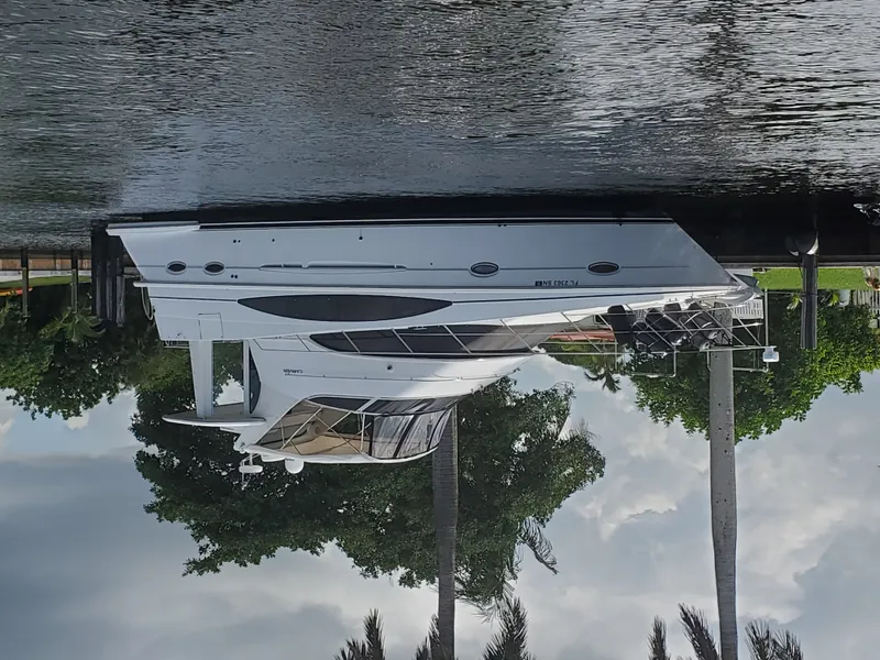 Slide: The Image of Carver Yachts 396 Aft Cabin 2001 - 0