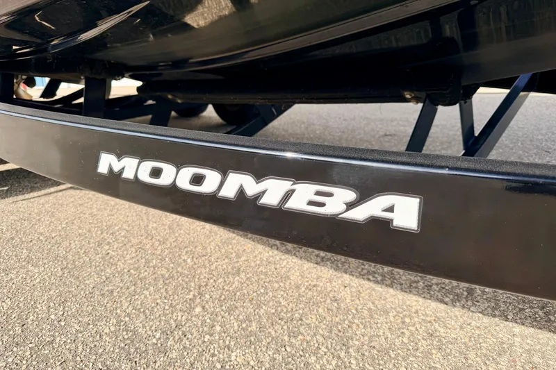 Slide: The Image of 2012 Moomba Mojo 2.5 boat trailer with logo on a sunny day. - 9