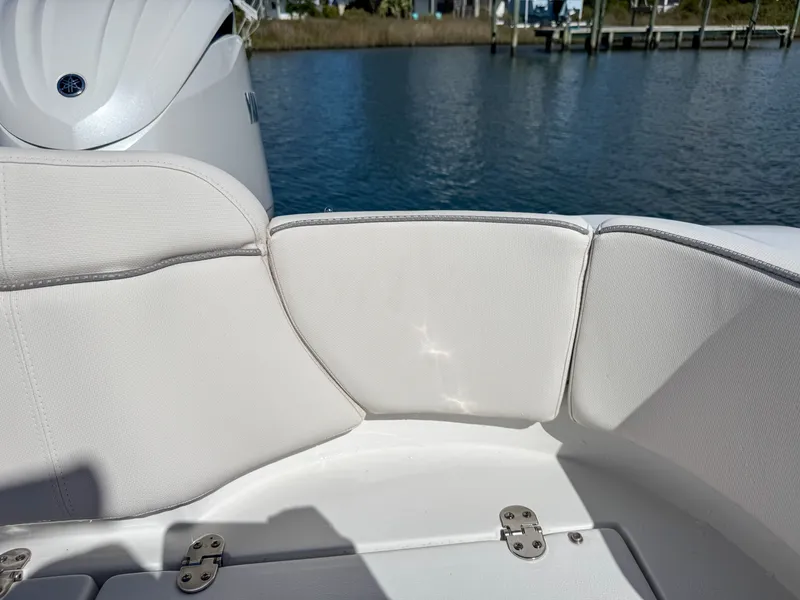 Slide: The Image of Interior view of Sea Hunt Ultra 239 SE boat, 2023 model. - 32