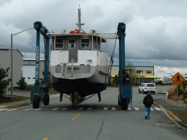 Slide: The Image of Bruce Roberts Spray 475 Trawler 2011 - 2