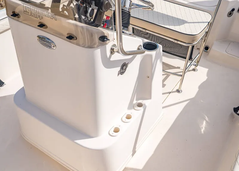Slide: The Image of Interior view of 2023 Carolina Skiff 17 LS boat. - 15