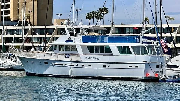 Slide: The Image of Hatteras Extended Deckhouse Motor Yacht 1981 - 1