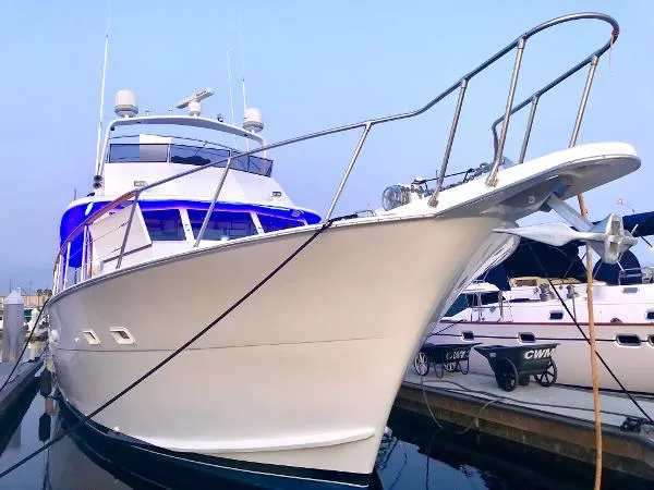 Slide: The Image of Hatteras Extended Deckhouse Motor Yacht 1981 - 2