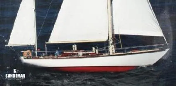 Slide: The Image of Custom Alan Gurney Derecktor Yawl 1965 - 2