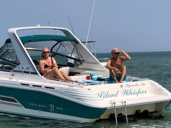 Slide: The Image of Sea Ray 310 Sun Sport 1993 - 3