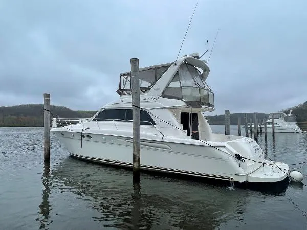 Slide: The Image of Sea Ray 480 Sedan Bridge 1998 - 1