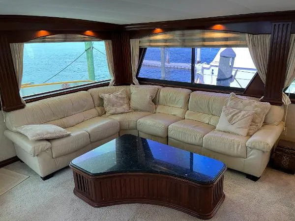 Slide: The Image of Hatteras Cockpit Motor Yacht 1987 - 11