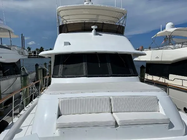 Slide: The Image of Hatteras Cockpit Motor Yacht 1987 - 2