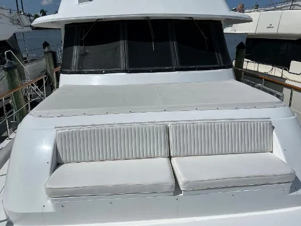 Slide: The Image of Hatteras Cockpit Motor Yacht 1987 - 3