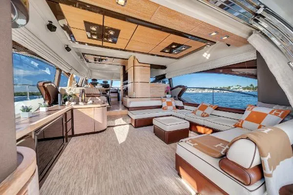 Slide: The Image of Azimut Flybridge 70 2011 - 2