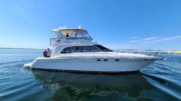 Slide: The Image of Sea Ray 480 Sedan Bridge 2001 - 0