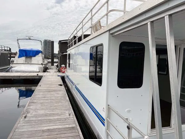 Slide: The Image of Catamaran Houseboat 2019 - 1