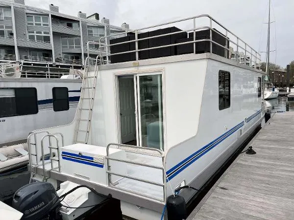 Slide: The Image of Catamaran Houseboat 2019 - 2