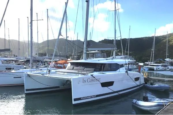 Slide: The Image of Fountaine Pajot Lucia 2018 - 0