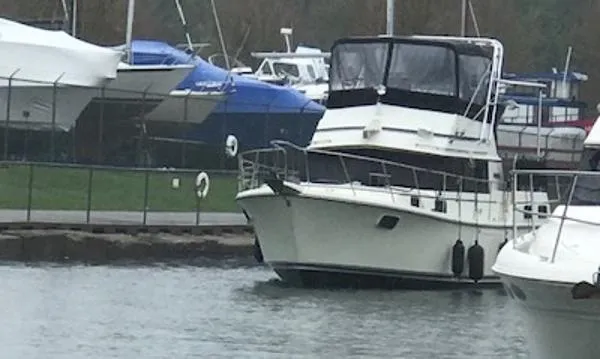 Slide: The Image of Carver Yachts 36 Aft Cabin 1986 - 5