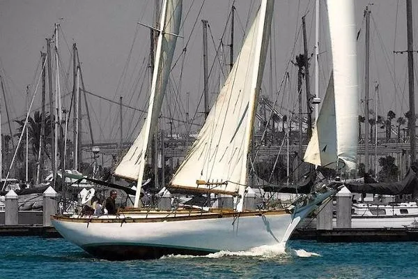 Slide: The Image of Classic Angelman Moon Beam Ketch 1960 - 0