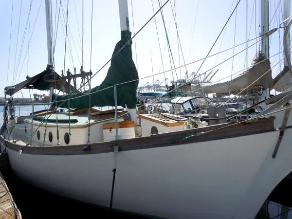 Slide: The Image of Classic Angelman Moon Beam Ketch 1960 - 5