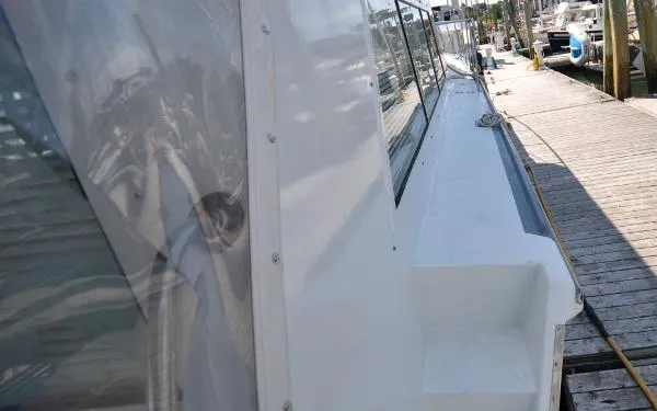 Slide: The Image of Huckins 50 Pilothouse 1985 - 10