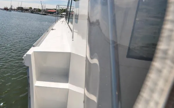 Slide: The Image of Huckins 50 Pilothouse 1985 - 11