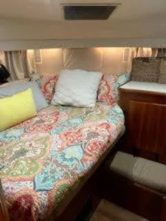 Slide: The Image of Carver Yachts 440 Aft Cabin Motor Yacht 1993 - 8