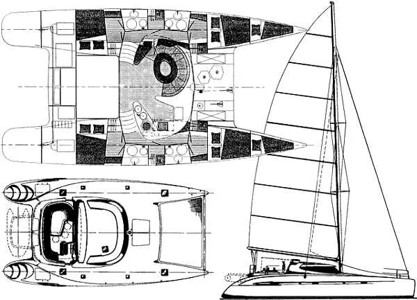 Slide: The Image of Fountaine Pajot Bahia 46 2005 - 2